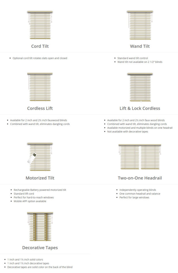 WoodOptions American Blinds and Shutters